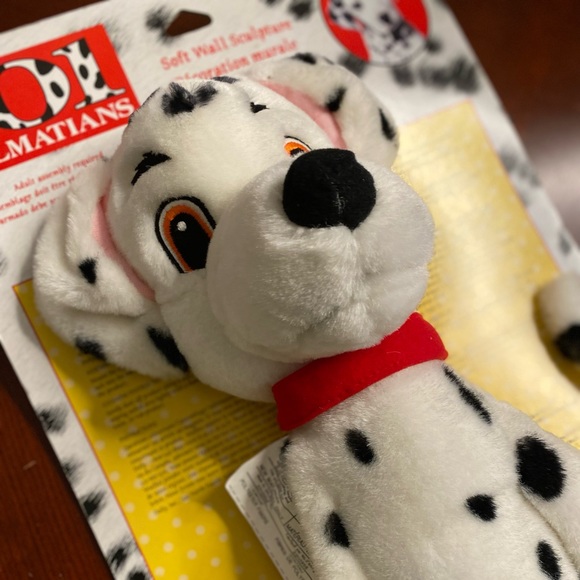 RARE vintage 101 Dalmatians hanging plush dog - Picture 3 of 5